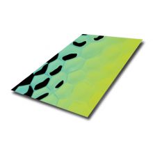 Prime 201 304 316 grade hammer texture design stainless steel decorative panels mirror green color coated for ceiling decoration